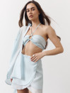 Голубой костюм тройка Tencel Breeze Set