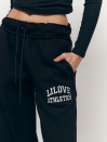 Черные спортивные штаны 385 Lilove Athletics