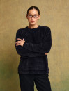 Черный женский свитер с альпаками "Soft Cloud Sweater"