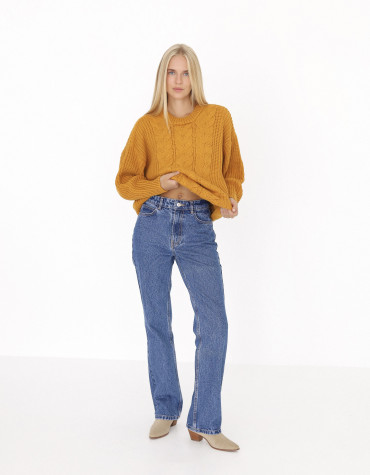 Жіночі сині джинси Bootcut