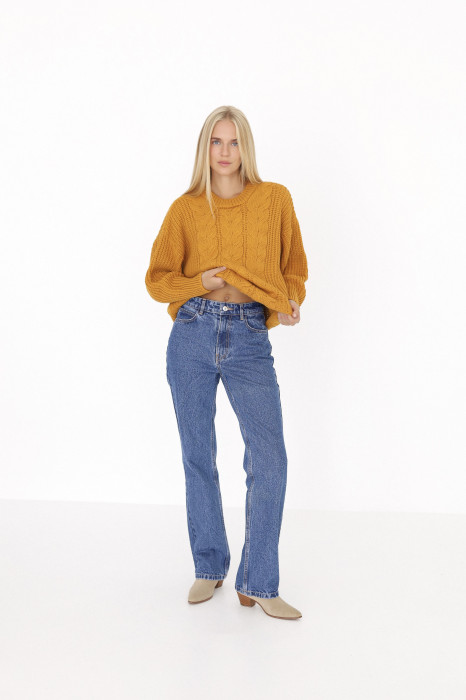 Жіночі сині джинси Bootcut
