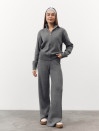 Вязаный костюм 470 "Soft Haven Knit Set - Grey"