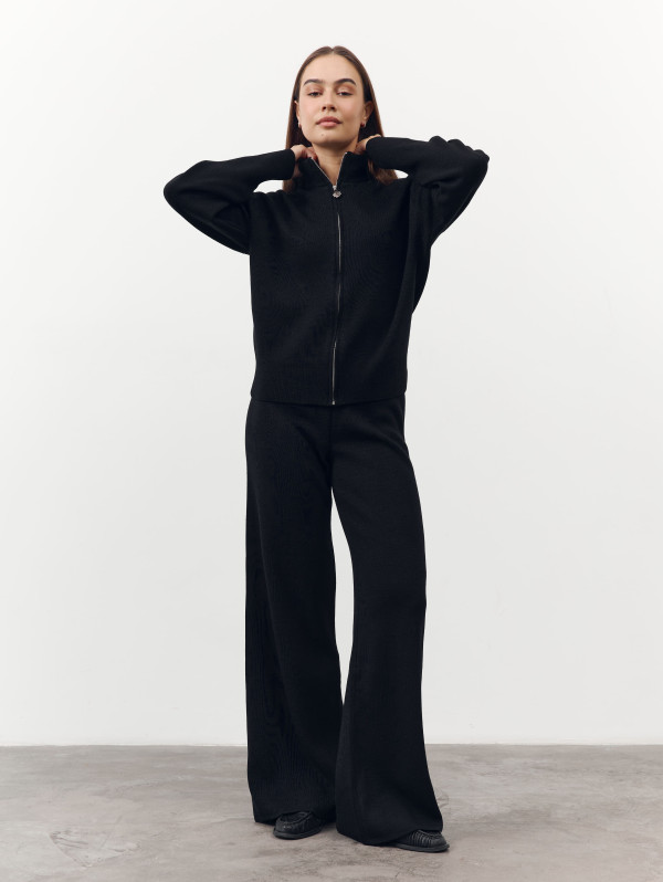 Вязаный костюм 470 "Soft Haven Knit Set - Black" Вязаный костюм 470 "Soft Haven Knit Set - Black"