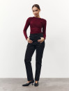Женские джинсы прямого кроя 479 "Signature Straight Jeans - Black"