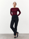 Женские джинсы прямого кроя 479 "Signature Straight Jeans - Black"