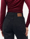 Женские джинсы прямого кроя 479 "Signature Straight Jeans - Black"