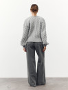 Вязаный кардиган 480 Kozy Cable Cardigan — Grey