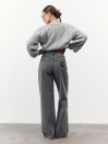 Жіночі джинси широкого крою 468 "Flow Wide Jeans — Grey"