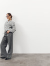 Жіночі джинси широкого крою 468 "Flow Wide Jeans — Grey"