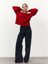 Женские джинсы широкого кроя 468 "Flow Wide Jeans - Black"
