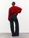 Женские джинсы широкого кроя 468 "Flow Wide Jeans - Black"