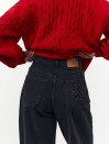 Женские джинсы широкого кроя 468 "Flow Wide Jeans - Black"