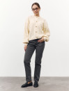 Женские джинсы прямого кроя 479 "Signature Straight Jeans — Grey"