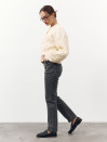 Женские джинсы прямого кроя 479 "Signature Straight Jeans — Grey"