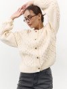 В’язаний кардиган 480 "Cozy Cable Cardigan — Milk" В’язаний кардиган 480 "Cozy Cable Cardigan — Milk"