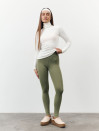 Утепленные лосины с высокой талией 459 "Warm Shape Leggings - Olive" Утепленные лосины с высокой талией 459 "Warm Shape Leggings - Olive"