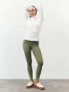Утепленные лосины с высокой талией 459 "Warm Shape Leggings - Olive" Утепленные лосины с высокой талией 459 "Warm Shape Leggings - Olive"
