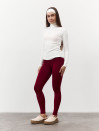 Утепленные лосины с высокой талией 459 "Warm Shape Leggings - Burgundy" Утепленные лосины с высокой талией 459 "Warm Shape Leggings - Burgundy"