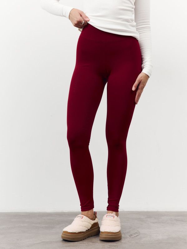 Утепленные лосины с высокой талией 459 "Warm Shape Leggings - Burgundy" Утепленные лосины с высокой талией 459 "Warm Shape Leggings - Burgundy"