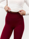 Утепленные лосины с высокой талией 459 "Warm Shape Leggings - Burgundy" Утепленные лосины с высокой талией 459 "Warm Shape Leggings - Burgundy"
