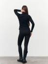 Утепленные лосины с высокой талией 459 Warm Shape Leggings - Black Утепленные лосины с высокой талией 459 Warm Shape Leggings - Black