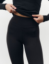 Утепленные лосины с высокой талией 459 Warm Shape Leggings - Black Утепленные лосины с высокой талией 459 Warm Shape Leggings - Black