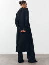 Черный женский костюм с брюками и туникой Noir Line Suit 464 Черный женский костюм с брюками и туникой Noir Line Suit 464