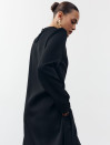 Черный женский костюм с брюками и туникой Noir Line Suit 464 Черный женский костюм с брюками и туникой Noir Line Suit 464