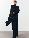 Черный женский костюм с брюками и туникой Noir Line Suit 464 Черный женский костюм с брюками и туникой Noir Line Suit 464